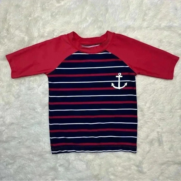 Nautical Kids Swim Set - Red and Blue - Picture 2 of 16